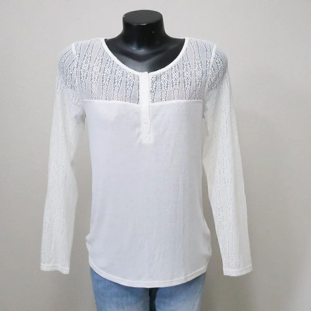 H&M Ribbed Women's Top Size M